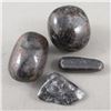Image 1 : Set of 4 Polished Astrophyllite Crystals - Russia