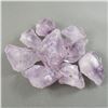 Image 2 : Lot of 10 Raw Amethyst Crystal Points - Brazil