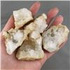 Image 1 : Lot of 5 Quartz Crystal Geodes