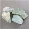 Image 2 : Lot of 5 Raw Aquamarine Crystals