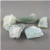 Image 3 : Lot of 5 Raw Aquamarine Crystals