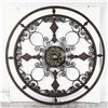 Image 1 : Large Wrought Iron Compass Design  Wall Hanging 28"