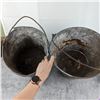 Image 3 : Lot of 4 Galvanized Pails