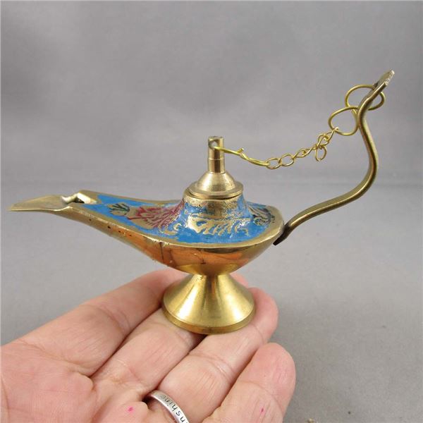 Mini Brass Genie Lamp