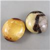 Image 2 : Set of 2 Septarian Dragonstone Polished Gallets - Madagascar