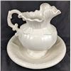 Image 1 : Vintage Arnels White Ceramic Pitcher & Basin