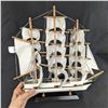 Image 2 : Vintage Whaling Ship "Clipper 1846" Model