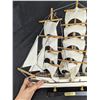 Image 3 : Vintage Whaling Ship "Clipper 1846" Model