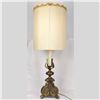 Image 1 : MCM Brass Lamp 41" tall