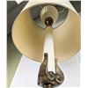 Image 4 : MCM Brass Lamp 41" tall