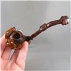 Image 2 : Vintage Handmade South American Tocte Nut Alligator Pipe
