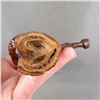 Image 3 : Vintage Handmade South American Tocte Nut Alligator Pipe