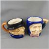 Image 4 : Set of 2 Vintage Toby Face Mugs - Occupied Japan