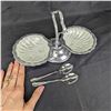 Image 6 : Set of 2 Vintage Condiment Dishes