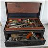 Image 1 : Vintage Tool Box with Contents