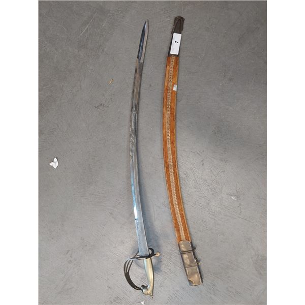 VINTAGE CEREMONIAL SWORD IN SHEATH
