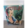 Image 1 : NOS BEAUTIFUL CANVAS PRINT OF VINTAGE AD
