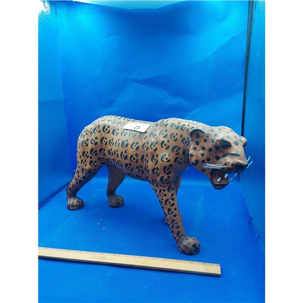LARGE LEATHER JAGUAR