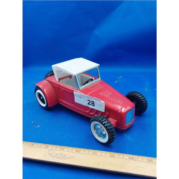 VINTAGE NY-LINT PRESSED STEEL FORD HOTROD