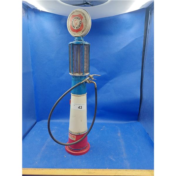 UNION MOTOR SPIRIT VISIBLE GAS PUMP