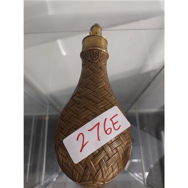 ANTIQUE POWDER FLASK