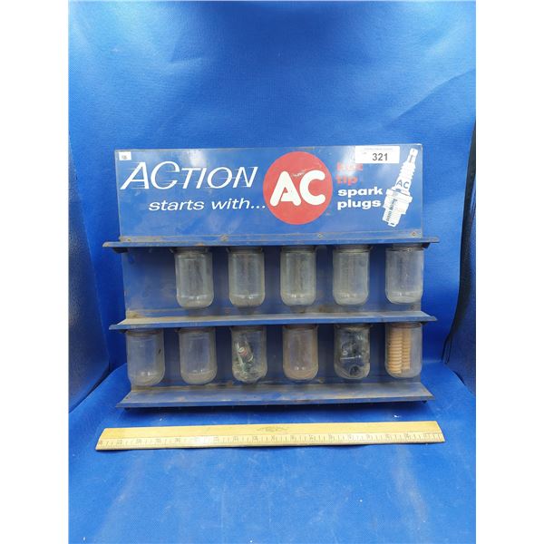 AC SPARK PLUGS PARTS DISPLAY