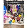 Image 3 : ALL CONTENTS OF UNDER THE SINK CUPBOARDS + GARBAGE CAN