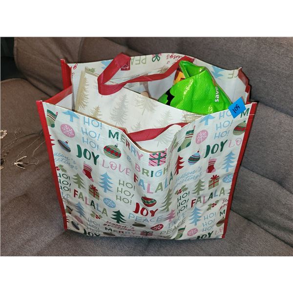LARGE BAG OF REUSABLE BAGS