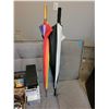 Image 1 : LOT OF 2 LARGE COLOURFUL UMBRELLAS