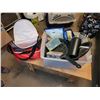 Image 1 : NICE LOT OF ENAMEL CAMPING COOKWARE PLUS MORE!