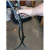 Image 2 : VERY TALL WROUGHT IRON CANDLE HOLDER UNIQUE DESIGN!