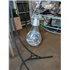 Image 2 : FREE STANDING HANGING PLANTER WITH 12 SOLAR LIGHT BULBS DECOR