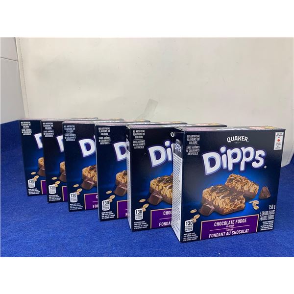 Quaker Dipps Chocolate Fudge Granola Bars (6 x 150g)
