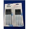 Image 1 : Staples Black Dry Erase Markers (2 x 4)