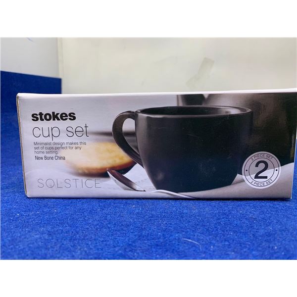 Stokes Cup Set- New Bone China (2pc)