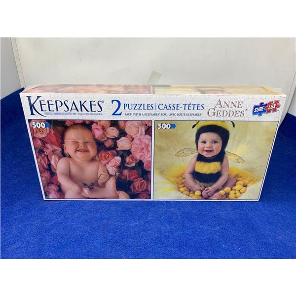 Anne Geddes Keepsakes Puzzles (2 x 500)