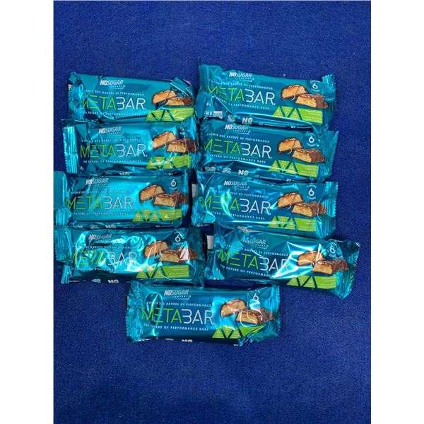 No Sugar Company MetaBar Chocolate Caramel & Peanut Flavour (9 x 40g)