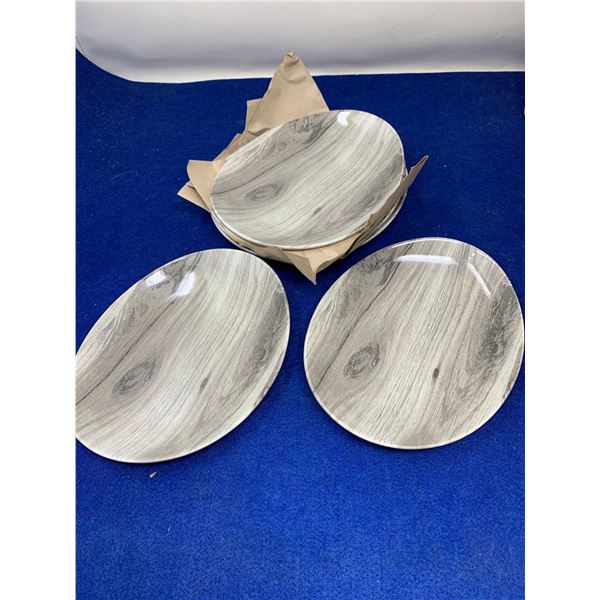 Textured Prints Plates (6ct)