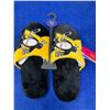 Image 1 : Pittsburgh Penguins Plush Slippers (Mens 7-8)