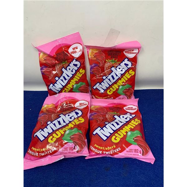 Twizzlers Gummies Tongue Twisters (4 x 182g)
