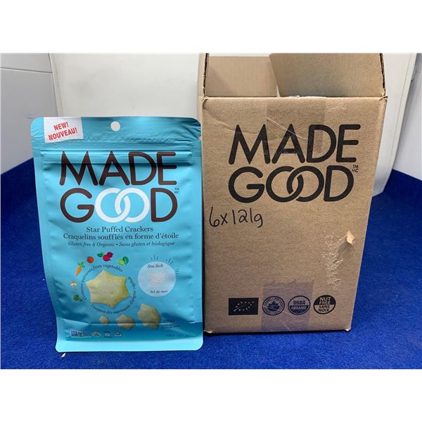 Made Good Star Puffed Crackers (6 x 121g)
