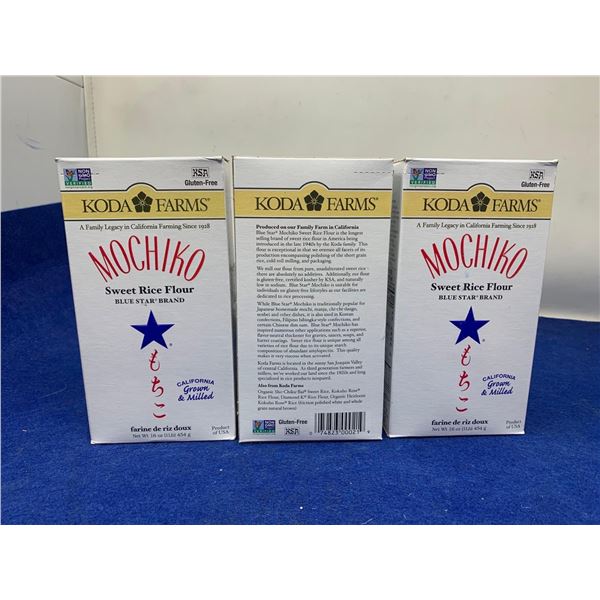 Koda Farms Mochiko Sweet Rice Flour (3 x 454g)
