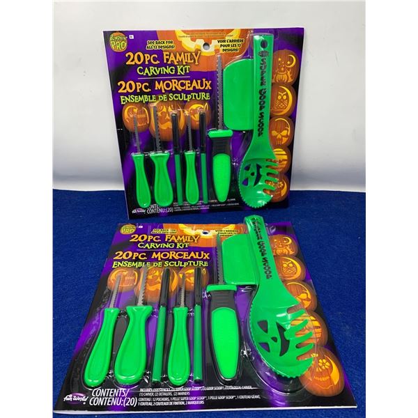 2 x 20pc Family Carving Kit
