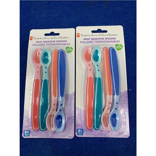 Presidents Choice Heat Sensitve Spoons (2 x 4)