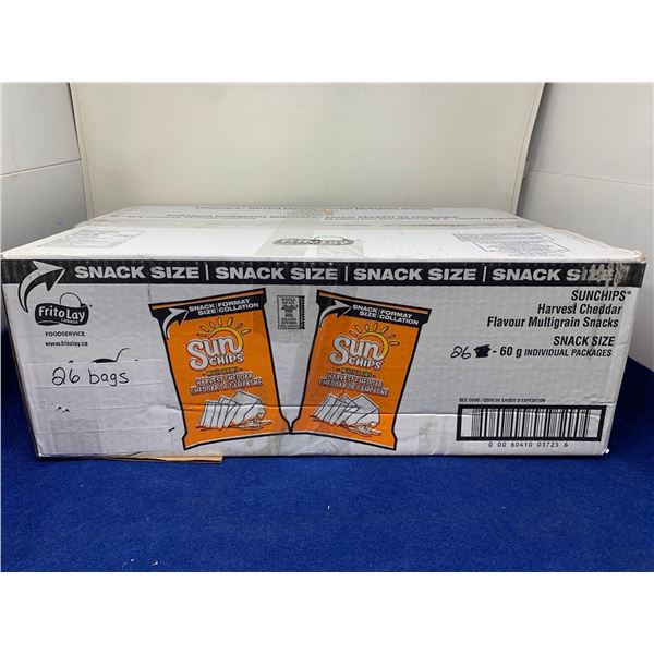Case of Sun Chips Harvest Cheddar (86 x 60g)