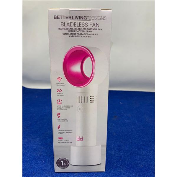 Betterliving Designs Portable Bladeless Fan