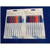 Image 1 : Staples Assorted Dry Erase Markers (2 x 8)