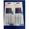Image 1 : Staples Assorted Dry Erase Markers (2 x 4)
