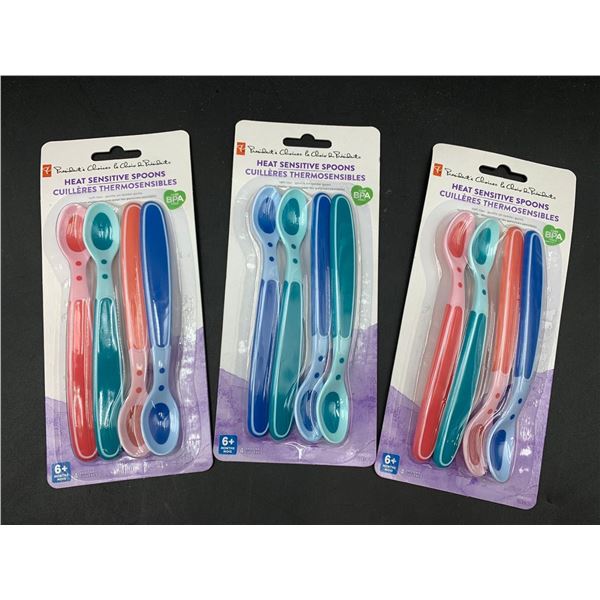 Heat Sensitve Spoons (3 x 4)