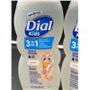 Image 2 : Dial Kids-Peach 3 in 1, Body, Hair & Bubble Bath (2 x 354ml)